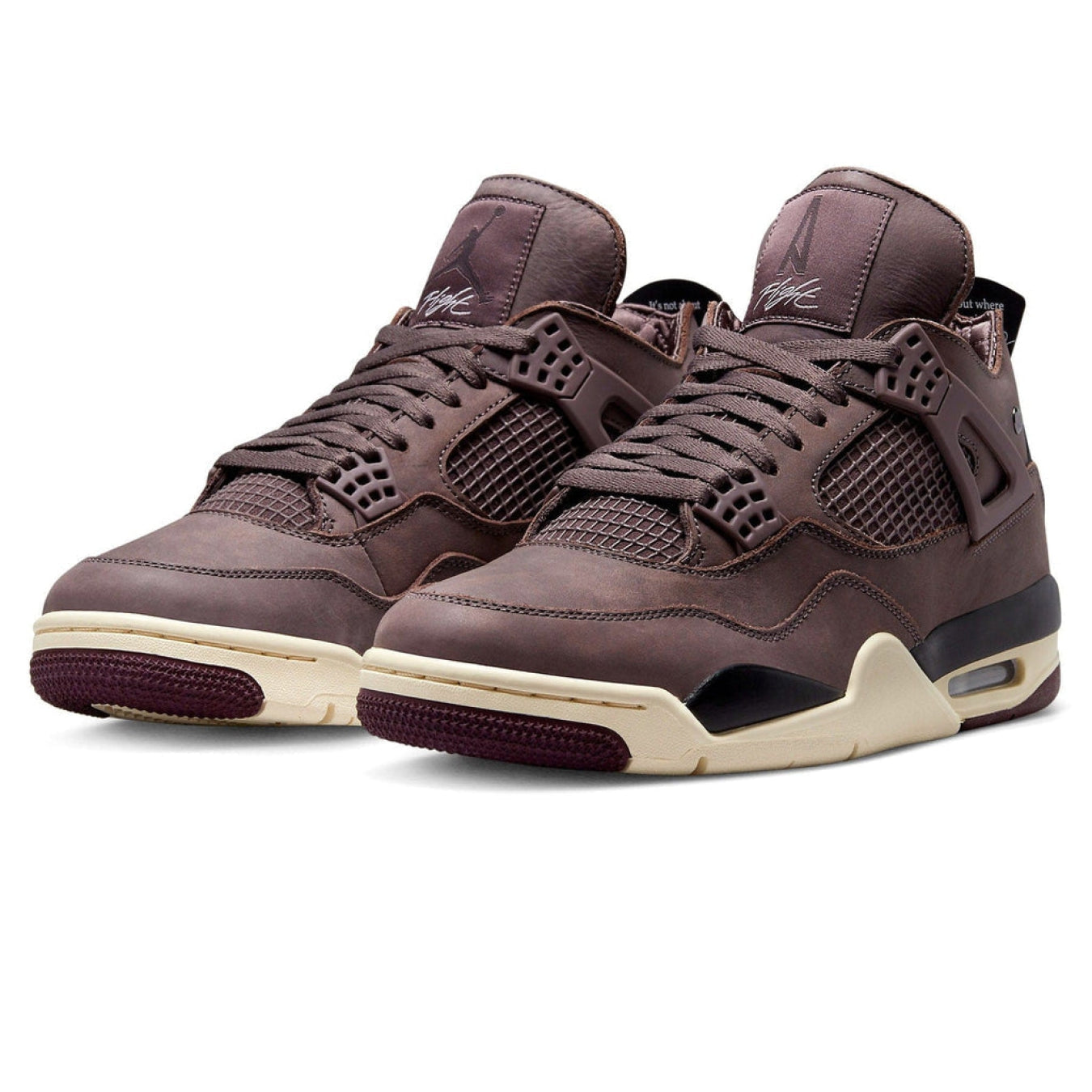 A Ma Maniére x Air Jordan 4 Retro 'Violet Ore' - Streetwear Fashion - thesclo.com