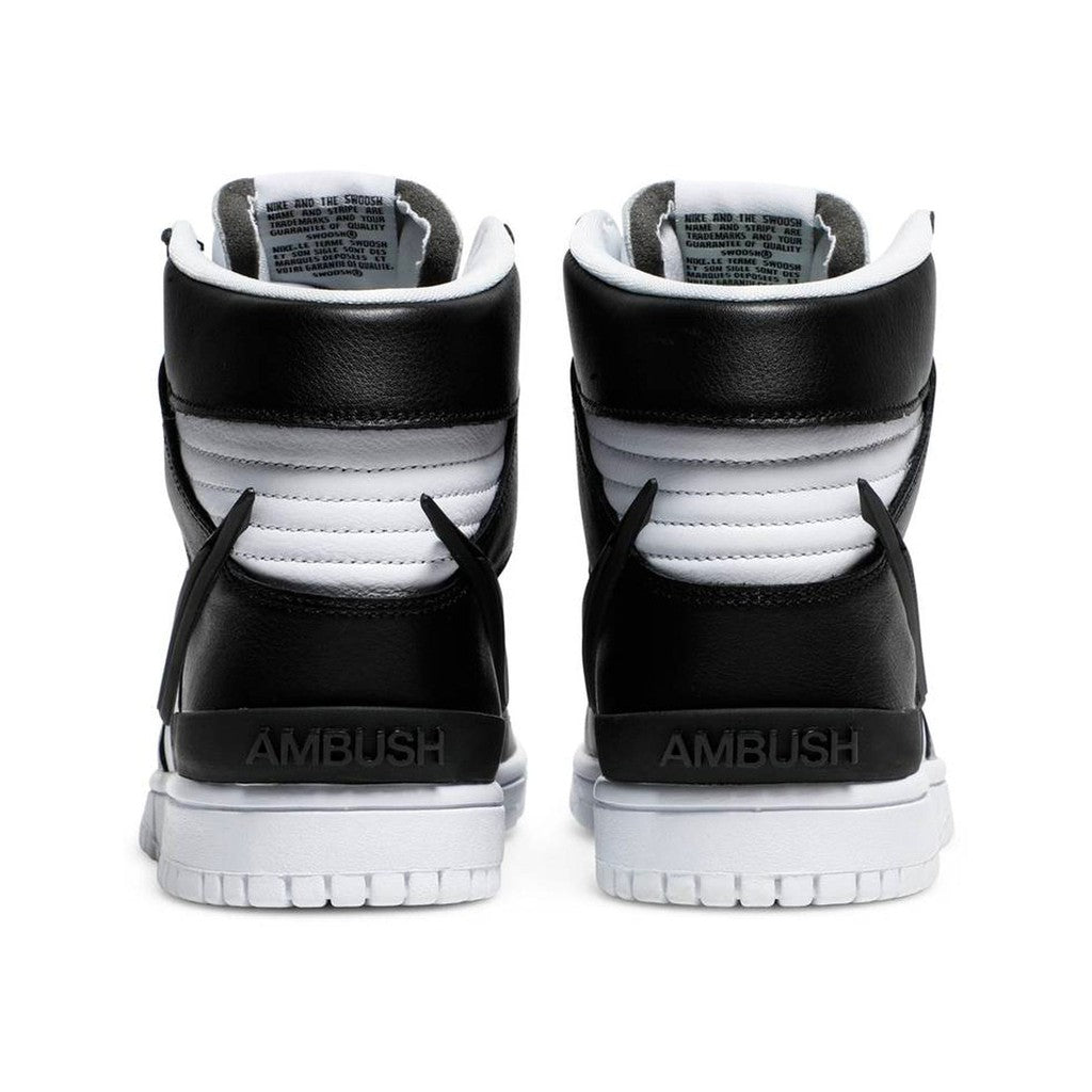 AMBUSH x Nike Dunk High 'Black'- Streetwear Fashion - thesclo.com