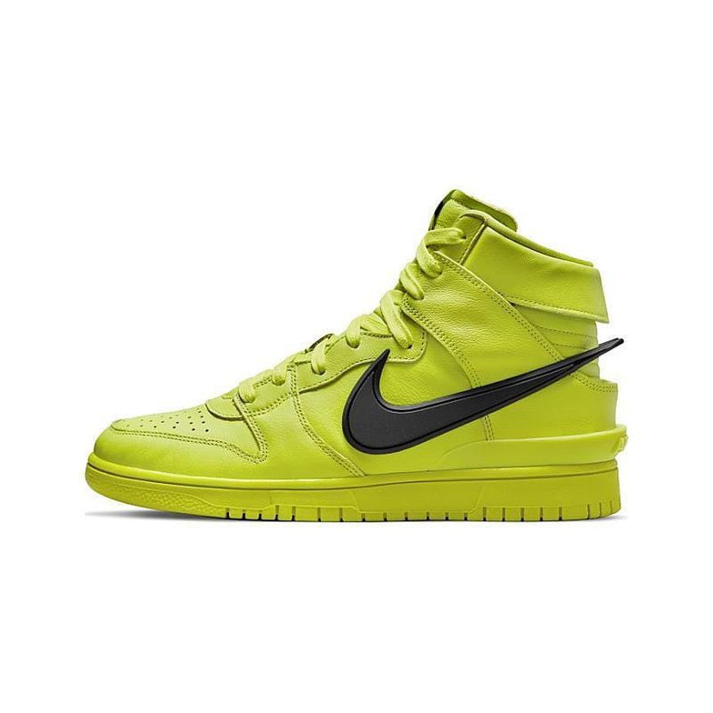 AMBUSH x Nike Dunk High 'Flash Lime'- Streetwear Fashion - thesclo.com