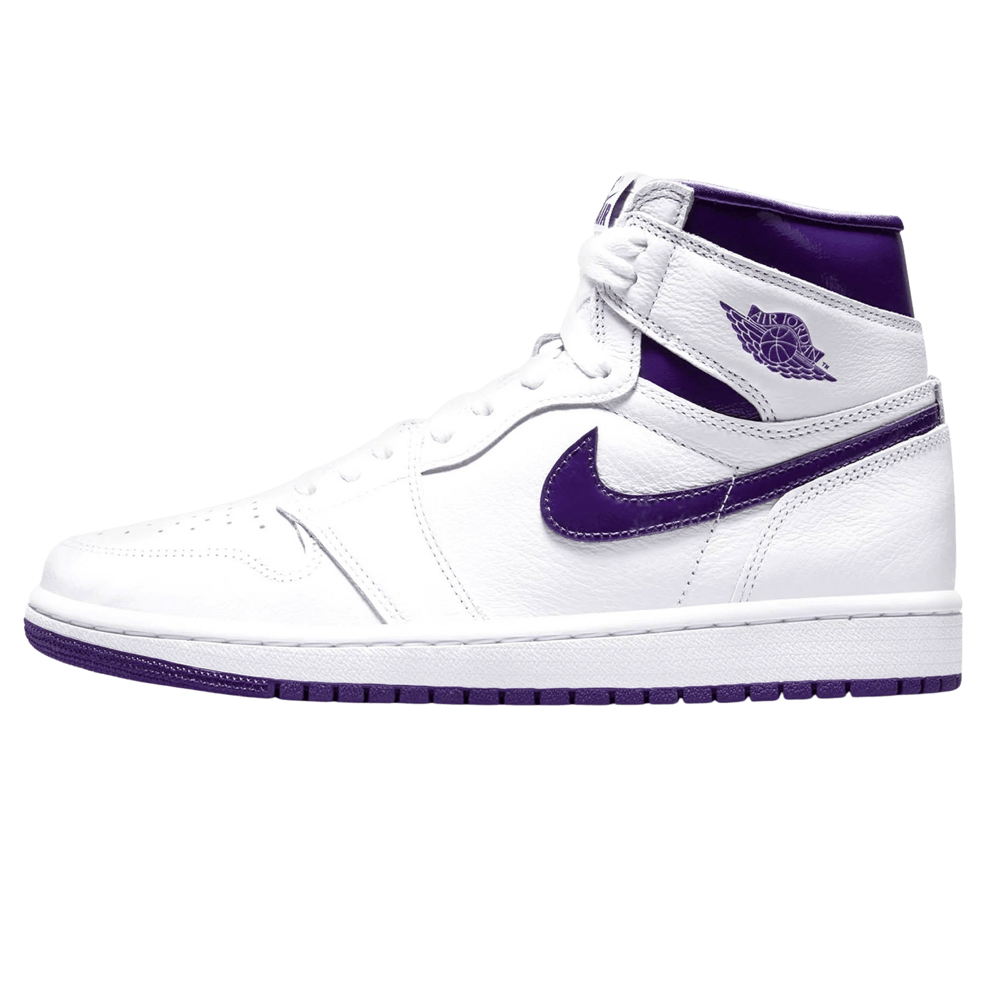 Air Jordan 1 High OG Wmns 'Court Purple'- Streetwear Fashion - thesclo.com