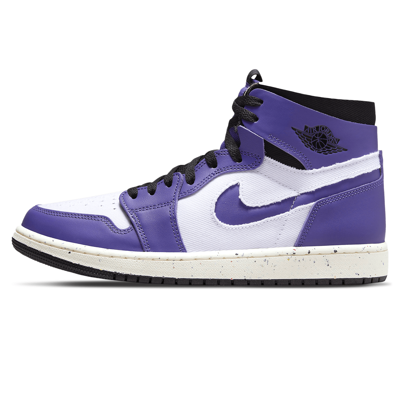 Air Jordan 1 High Zoom Comfort 'Crater Purple'- Streetwear Fashion - thesclo.com