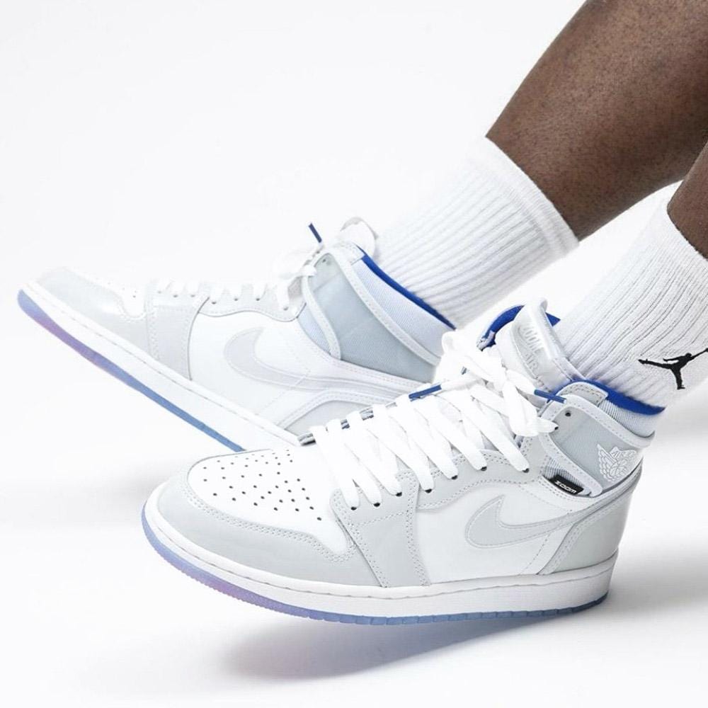 Air Jordan 1 High Zoom 'Racer Blue'- Streetwear Fashion - thesclo.com