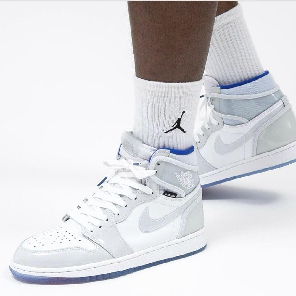 Air Jordan 1 High Zoom 'Racer Blue'- Streetwear Fashion - thesclo.com