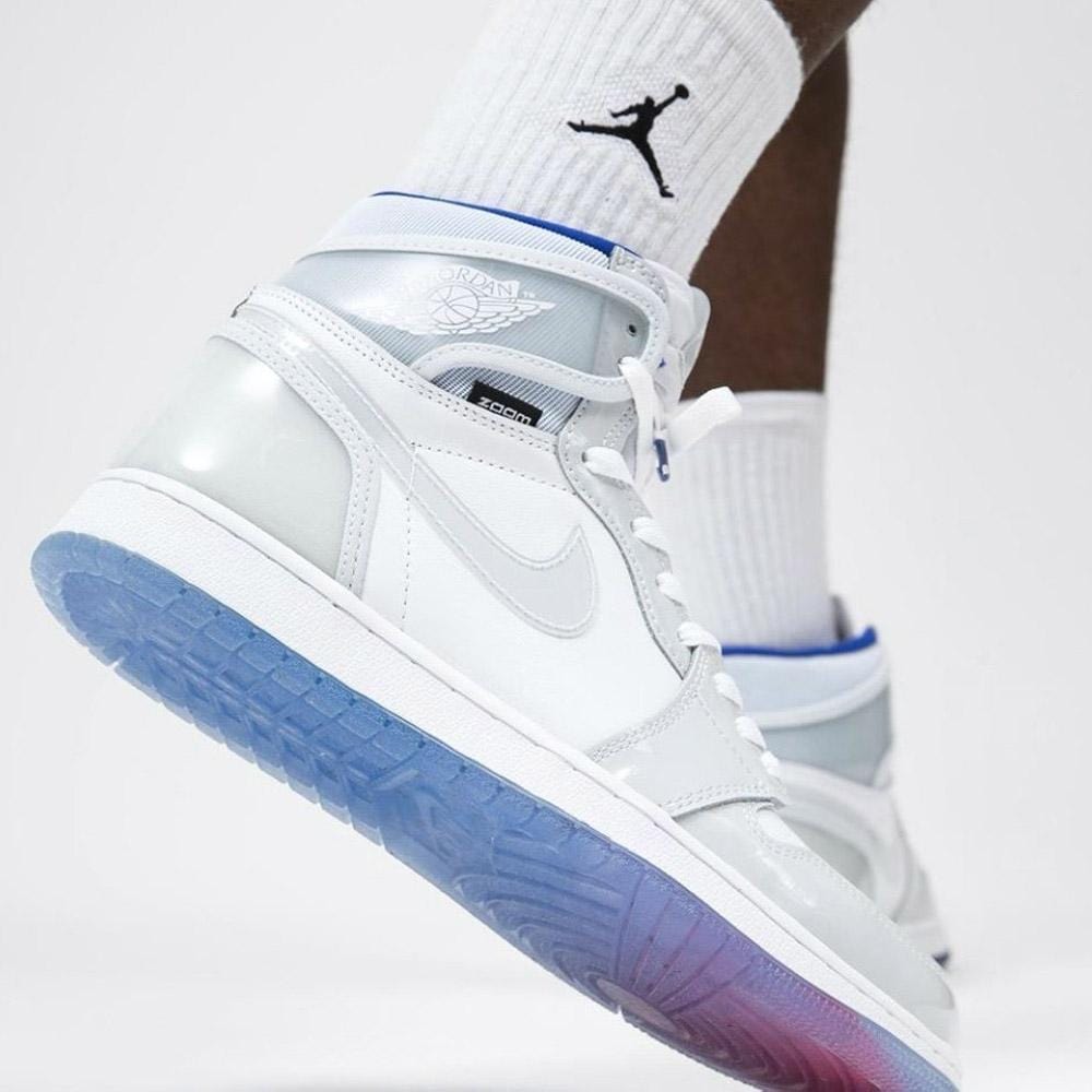 Air Jordan 1 High Zoom 'Racer Blue'- Streetwear Fashion - thesclo.com