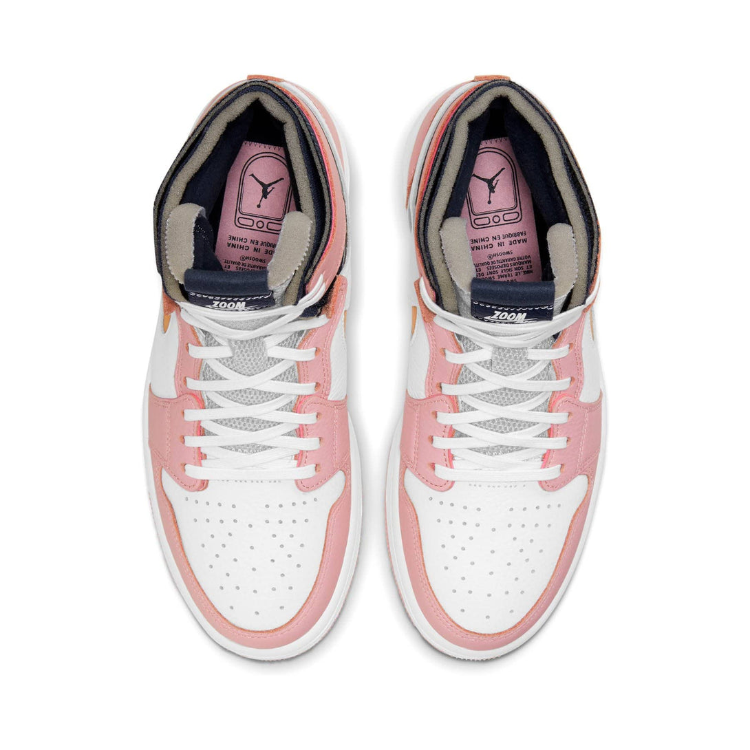 Air Jordan 1 High Zoom Wmns 'Pink Glaze'- Streetwear Fashion - thesclo.com