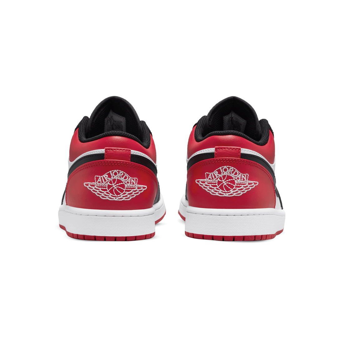 Air Jordan 1 Low 'Bred Toe'- Streetwear Fashion - thesclo.com