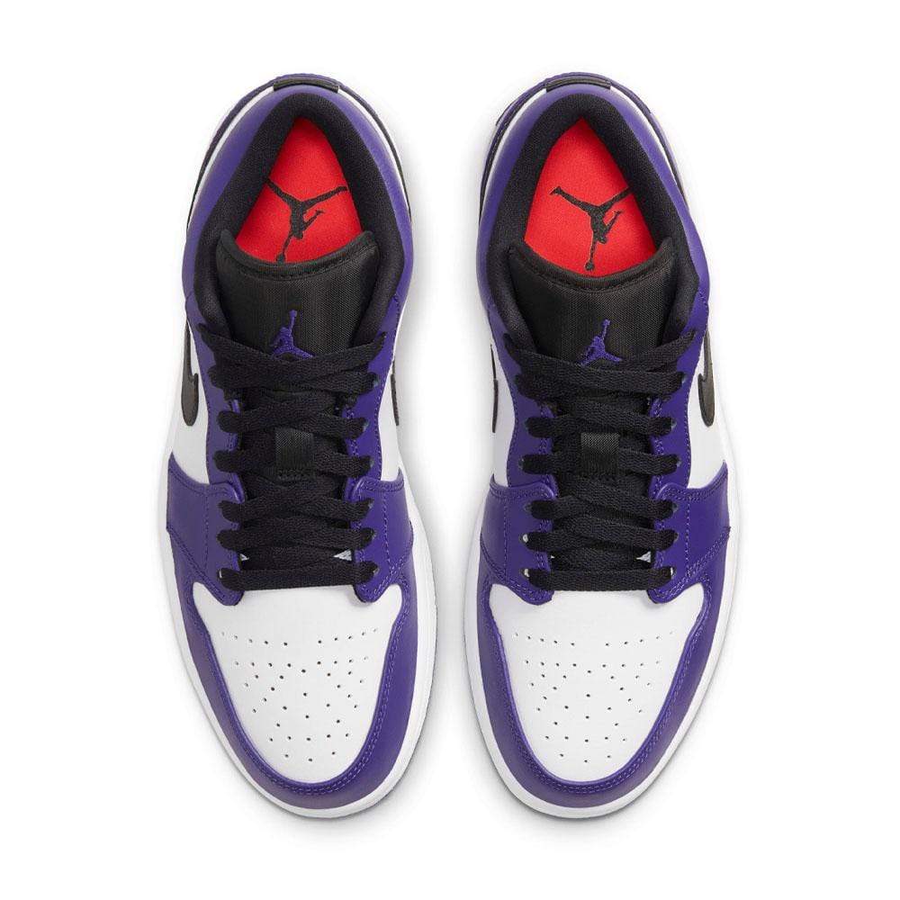 Air Jordan 1 Low 'Court Purple'- Streetwear Fashion - thesclo.com