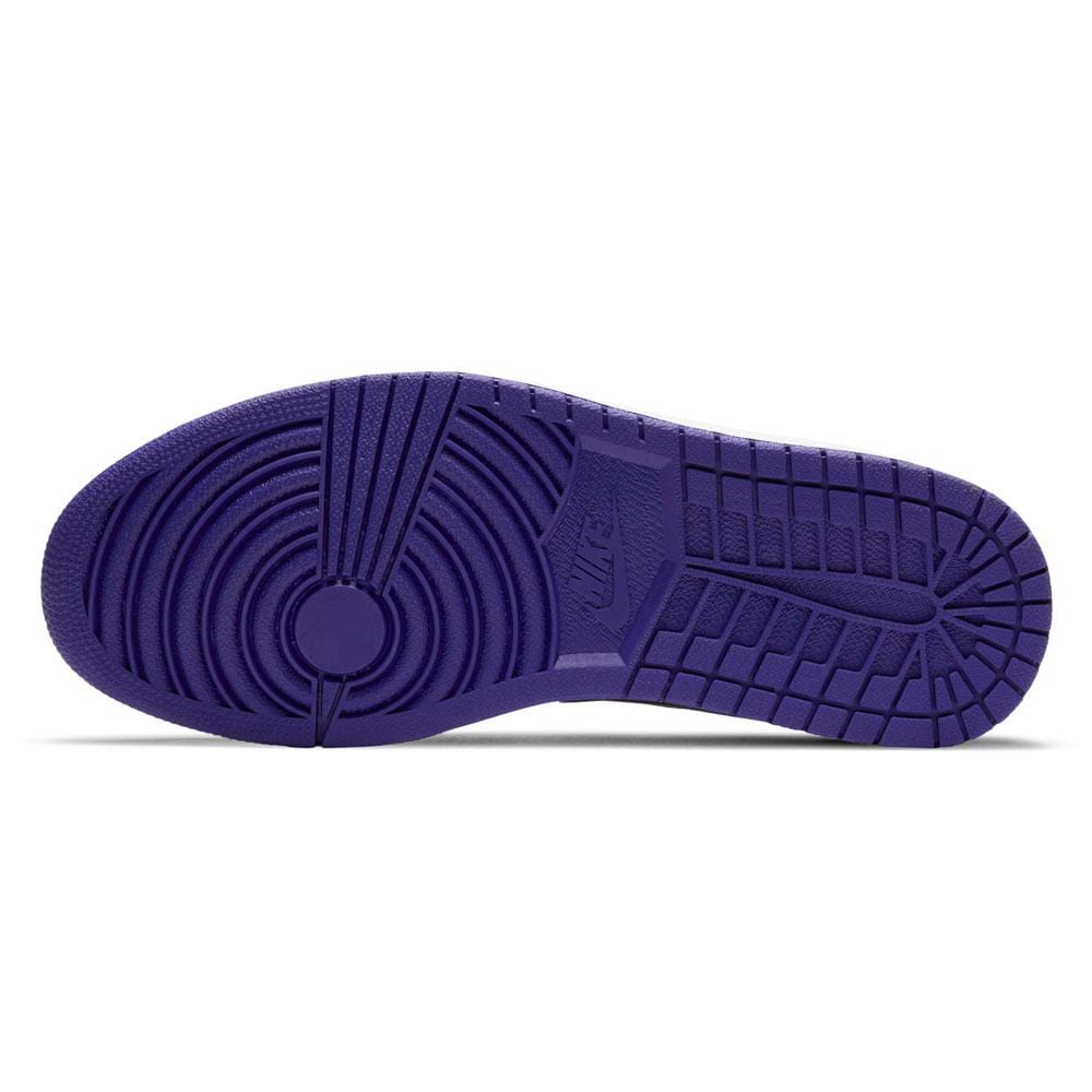 Air Jordan 1 Low 'Court Purple'- Streetwear Fashion - thesclo.com