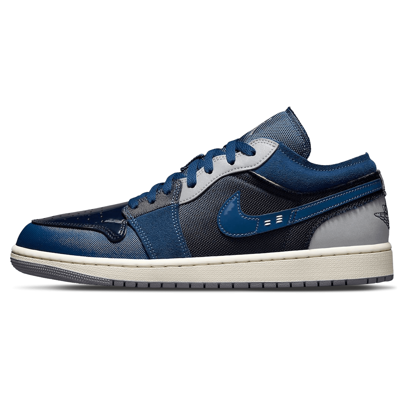 Air Jordan 1 Low Craft 'Obsidian'- Streetwear Fashion - thesclo.com