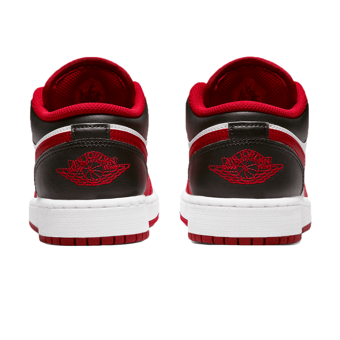 Air Jordan 1 Low GS 'Reverse Black Toe'- Streetwear Fashion - thesclo.com