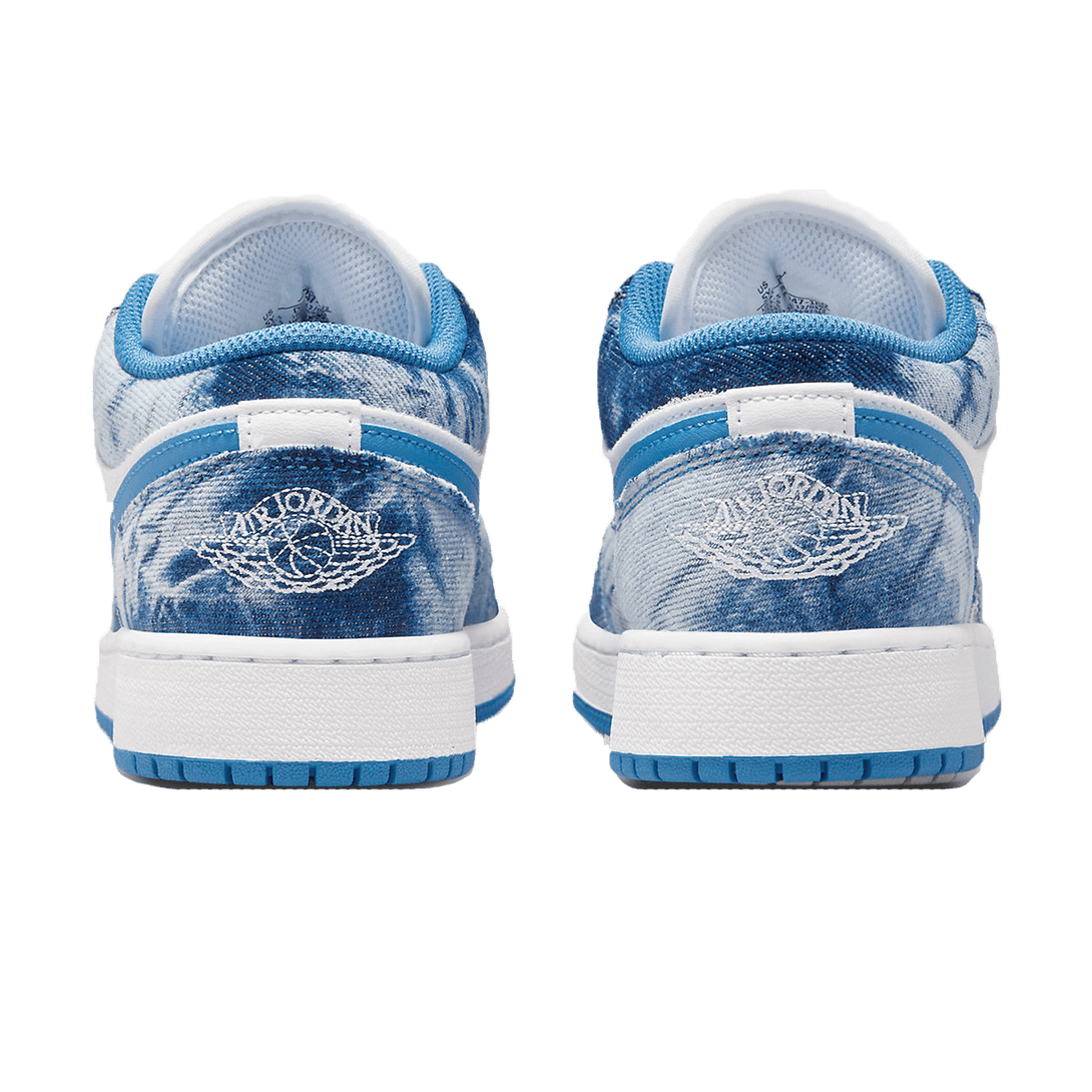 Air Jordan 1 Low GS 'Washed Denim'- Streetwear Fashion - thesclo.com