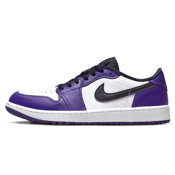 Air Jordan 1 Low Golf 'Court Purple'- Streetwear Fashion - thesclo.com