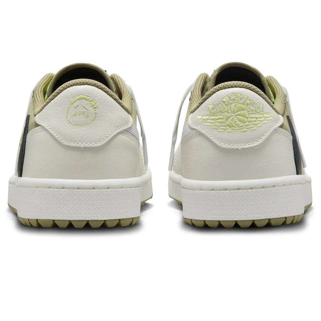 Air Jordan 1 Low Golf x Travis Scott 'Neutral Olive' - Streetwear Fashion - thesclo.com
