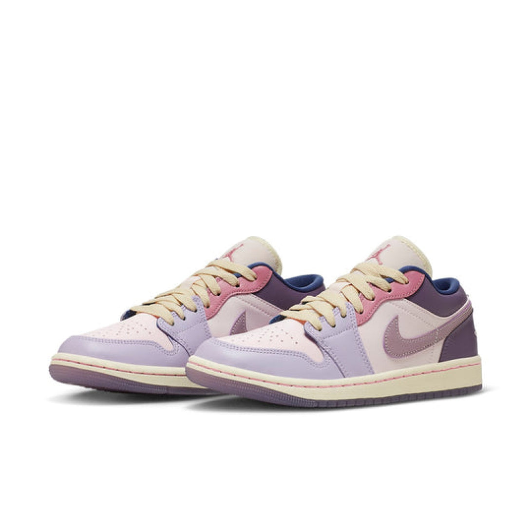 Air Jordan 1 Low 'Pastel Plum' - Streetwear Fashion - thesclo.com