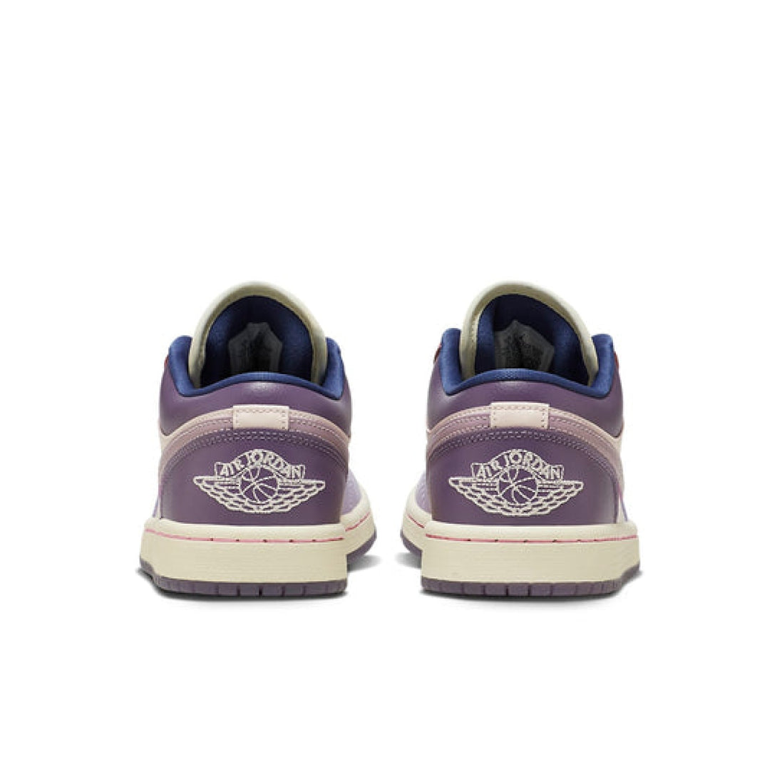 Air Jordan 1 Low 'Pastel Plum' - Streetwear Fashion - thesclo.com