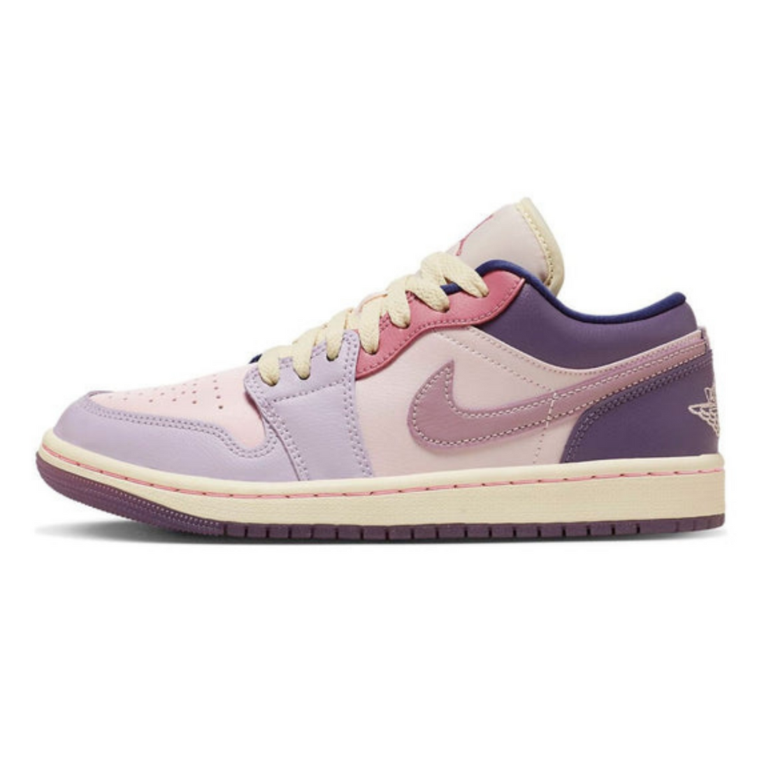 Air Jordan 1 Low 'Pastel Plum' - Streetwear Fashion - thesclo.com