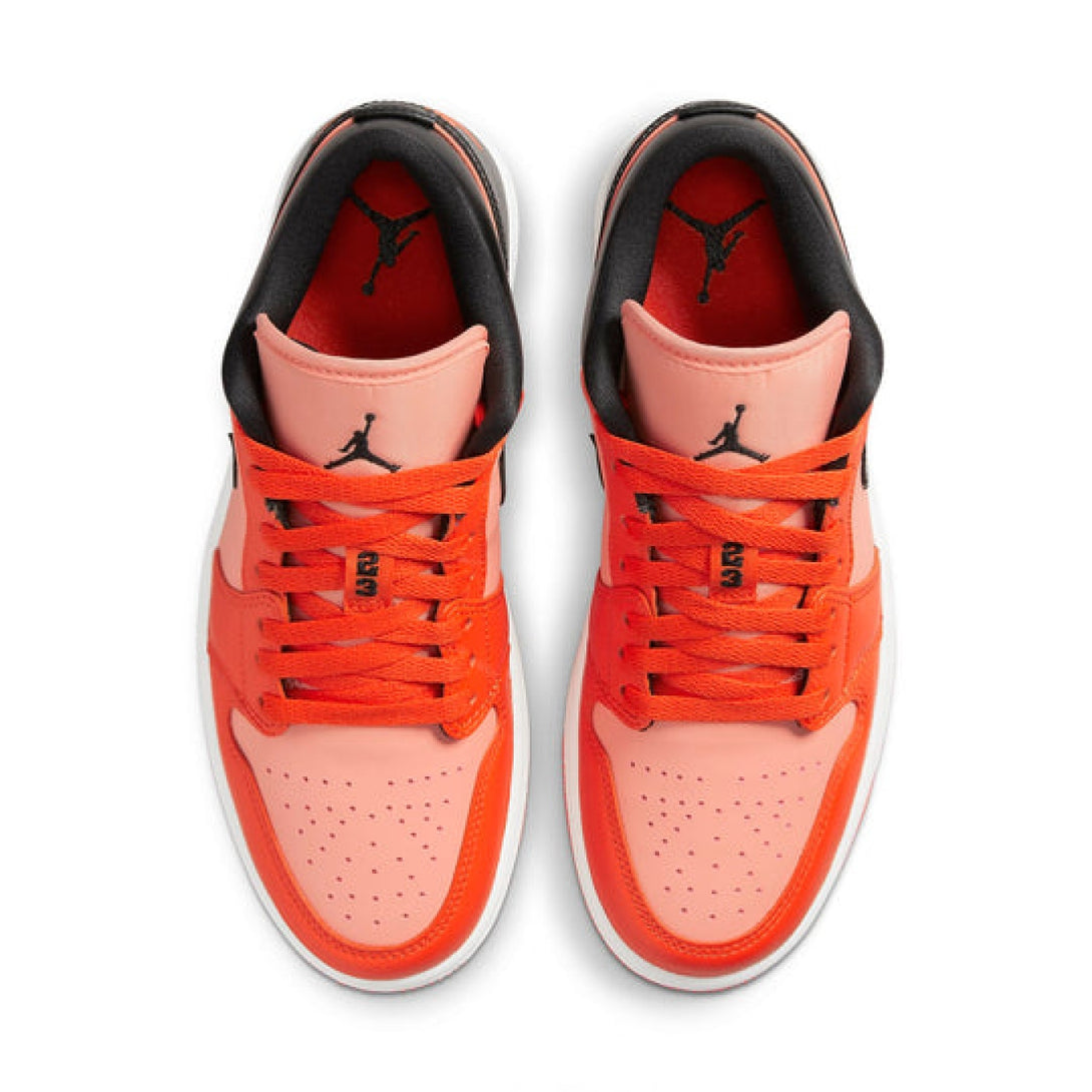 Air Jordan 1 Low SE 'Rush Orange Black - Streetwear Fashion - thesclo.com