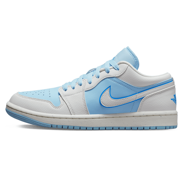 Air Jordan 1 Low SE Wmns 'Reverse Ice Blue'- Streetwear Fashion - thesclo.com