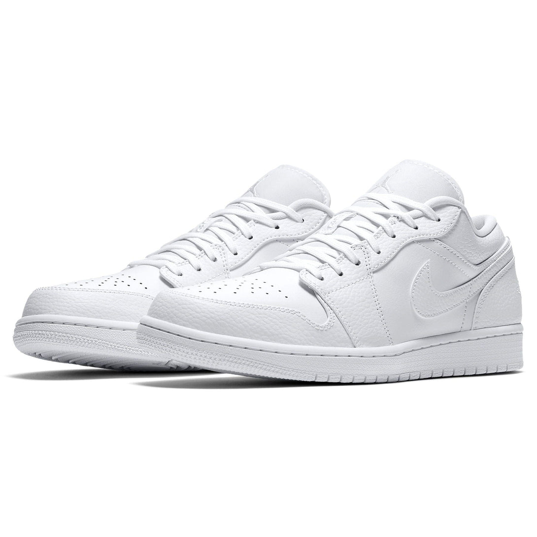 Air Jordan 1 Low 'Triple White'- Streetwear Fashion - thesclo.com