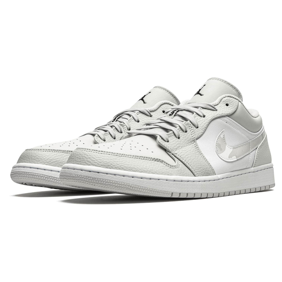 Air Jordan 1 Low 'White Camo'- Streetwear Fashion - thesclo.com