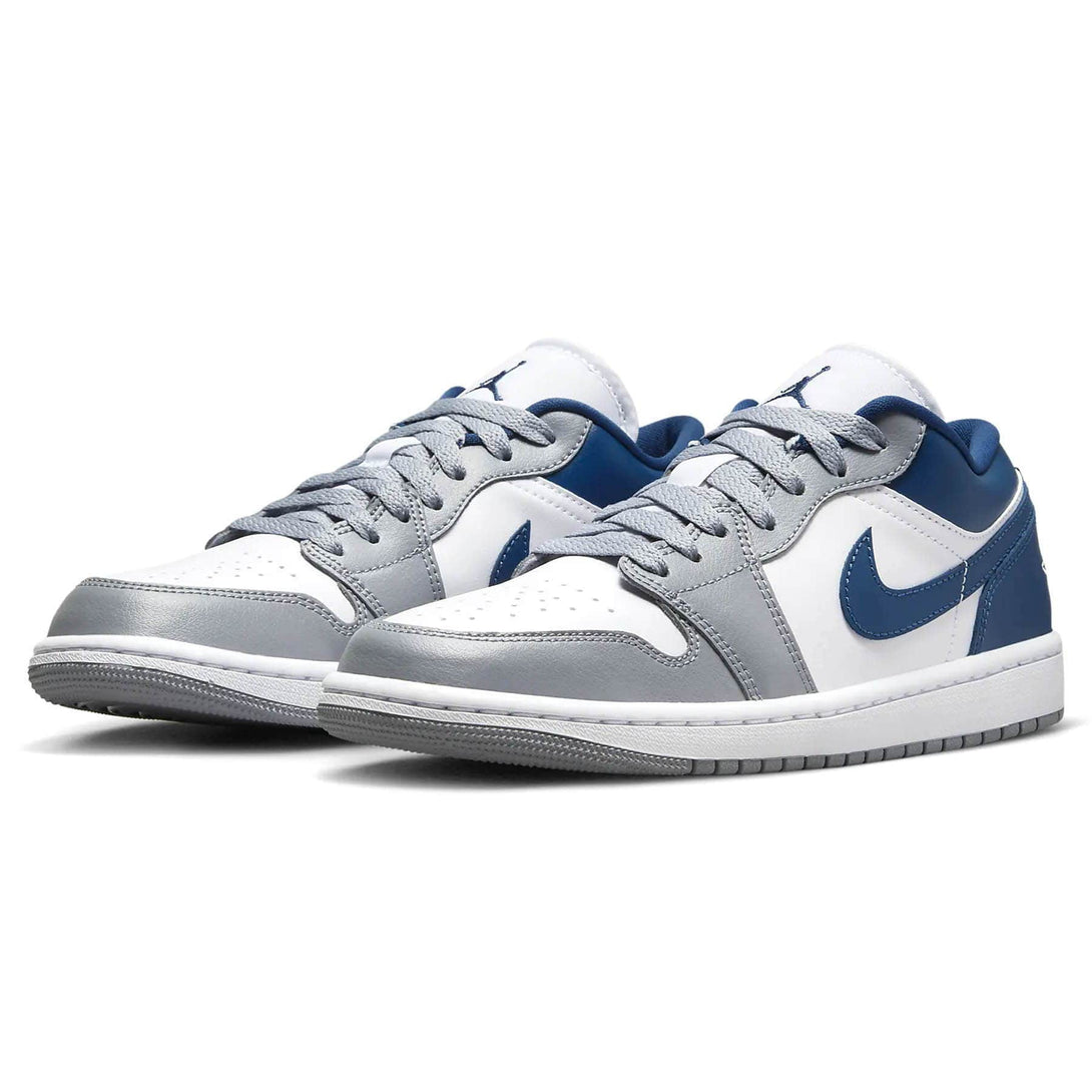 Air Jordan 1 Low Wmns 'French Blue'- Streetwear Fashion - thesclo.com