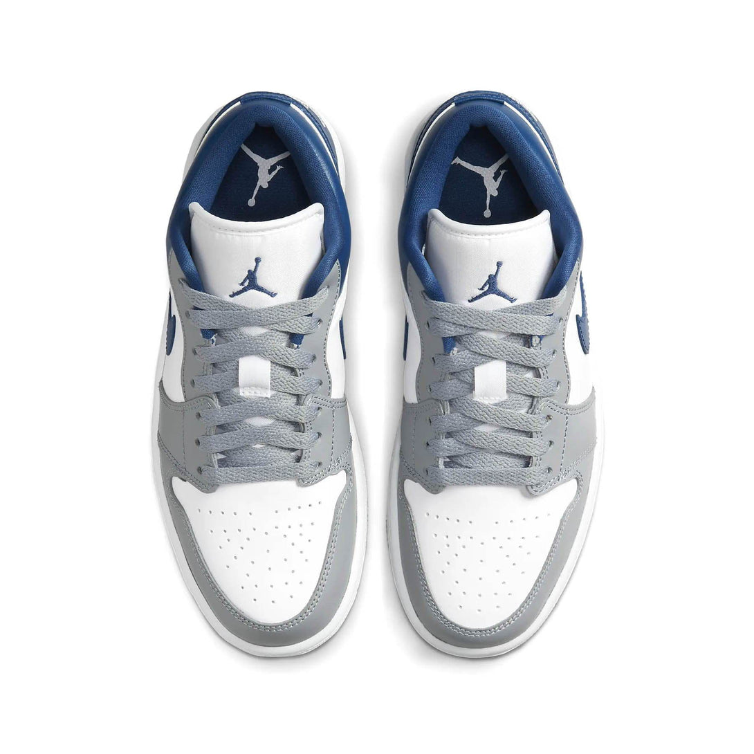 Air Jordan 1 Low Wmns 'French Blue'- Streetwear Fashion - thesclo.com