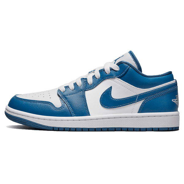 Air Jordan 1 Low Wmns 'Marina Blue'- Streetwear Fashion - thesclo.com