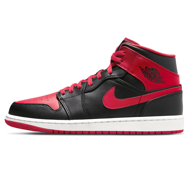 Air Jordan 1 Mid 'Alternate Bred'- Streetwear Fashion - thesclo.com