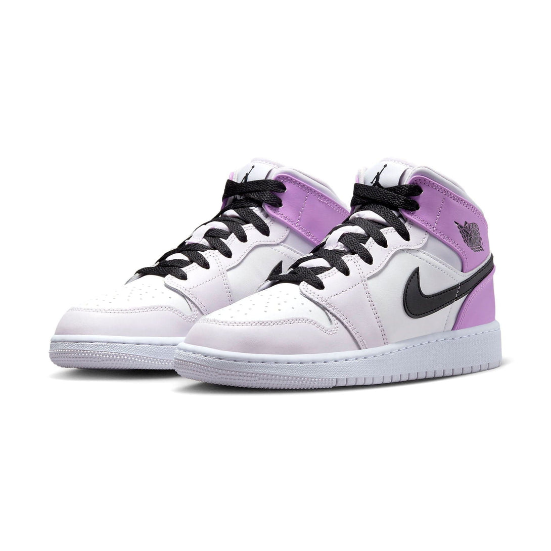 Air Jordan 1 Mid GS 'Barely Grape'- Streetwear Fashion - thesclo.com