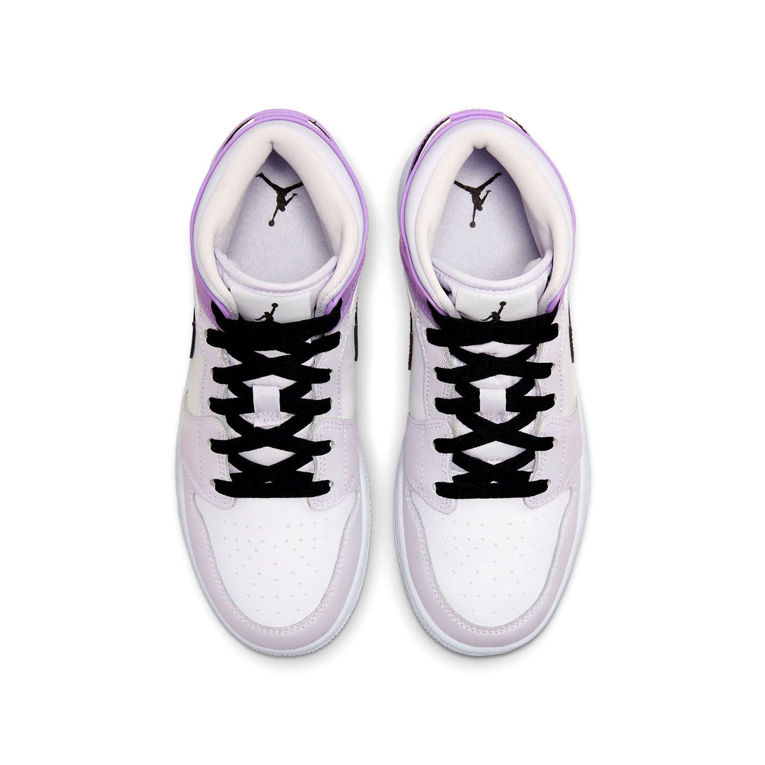 Air Jordan 1 Mid GS 'Barely Grape'- Streetwear Fashion - thesclo.com