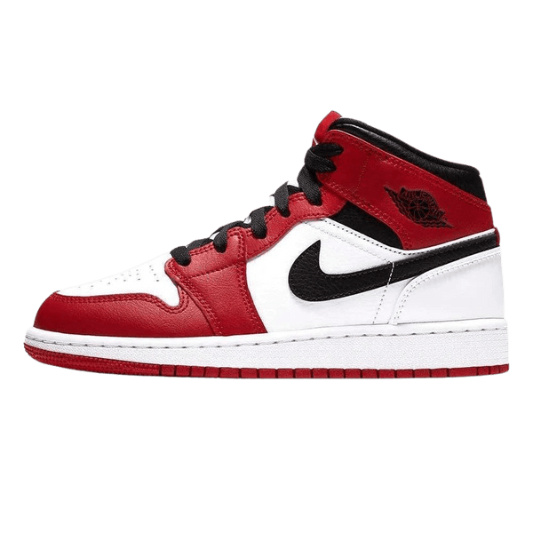 Air Jordan 1 Mid GS Chicago- Streetwear Fashion - thesclo.com