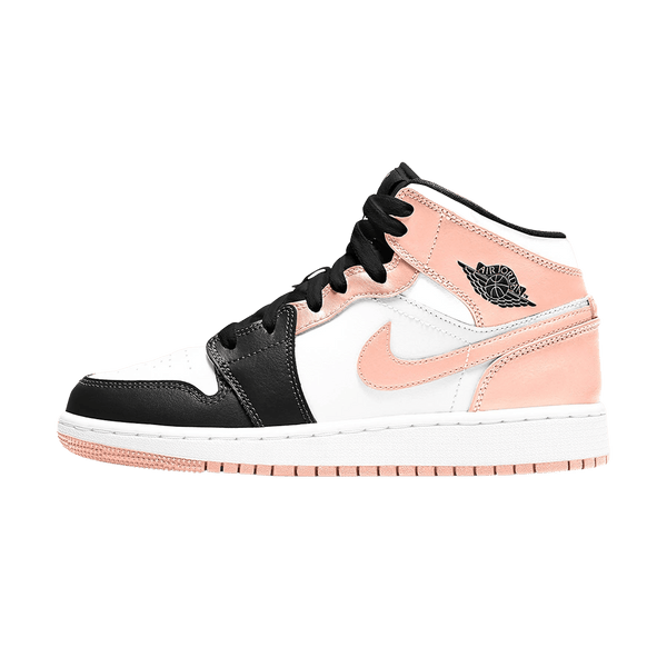 Air Jordan 1 Mid GS 'Crimson Tint'- Streetwear Fashion - thesclo.com