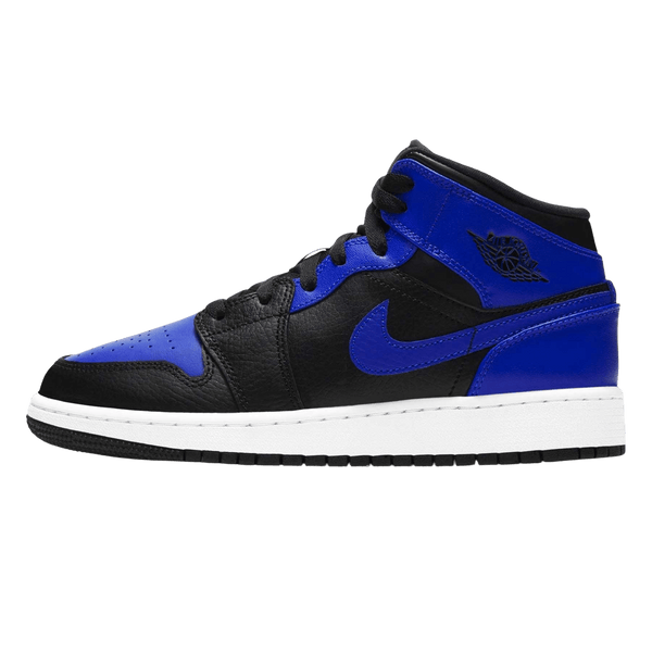 Air Jordan 1 Mid GS 'Hyper Royal'- Streetwear Fashion - thesclo.com