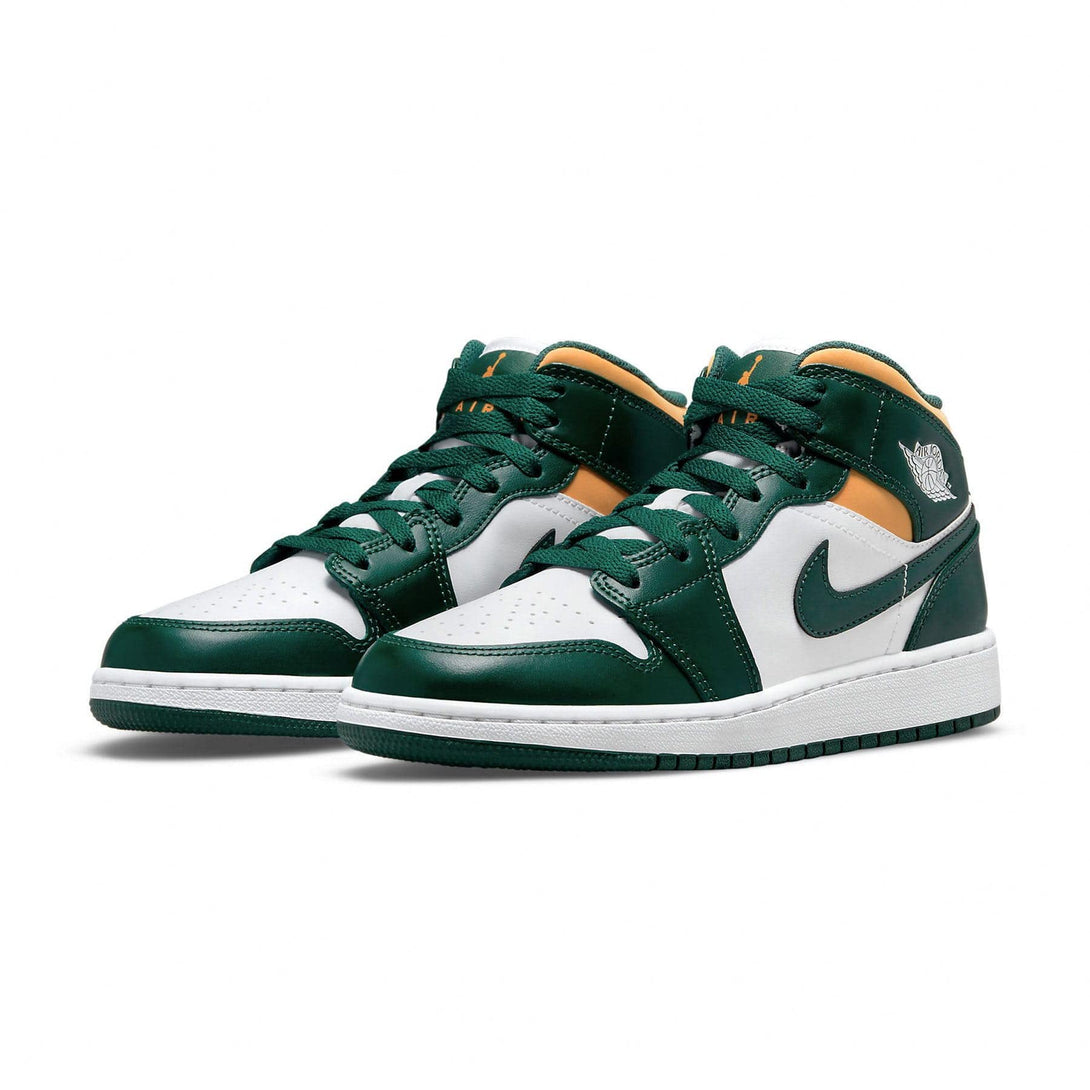 Air Jordan 1 Mid GS 'Sonics' 2021- Streetwear Fashion - thesclo.com