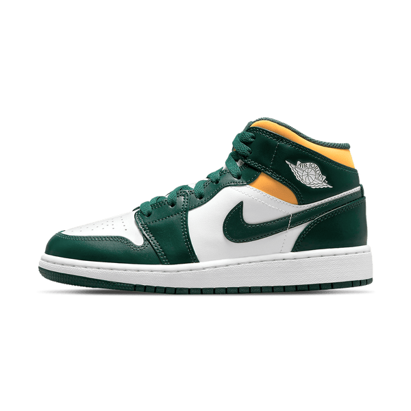 Air Jordan 1 Mid GS 'Sonics' 2021- Streetwear Fashion - thesclo.com