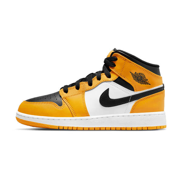 Air Jordan 1 Mid GS 'Taxi'- Streetwear Fashion - thesclo.com