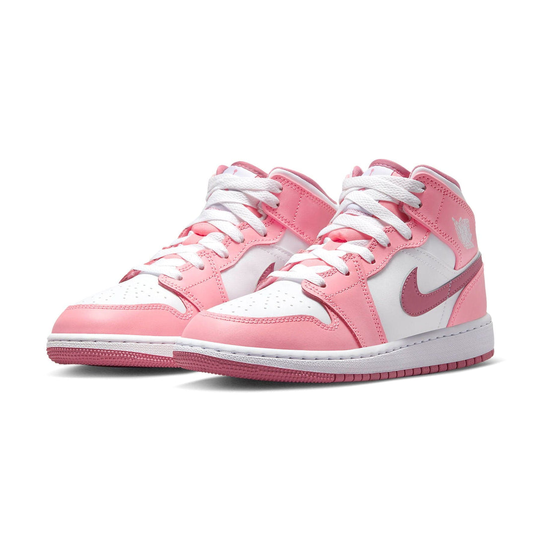 Air Jordan 1 Mid GS 'Valentine’s Day' 2023- Streetwear Fashion - thesclo.com