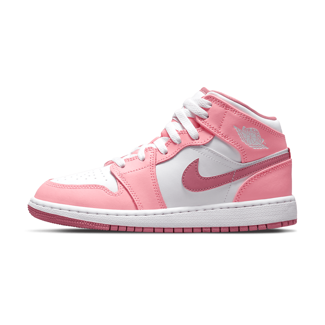 Air Jordan 1 Mid GS 'Valentine’s Day' 2023- Streetwear Fashion - thesclo.com