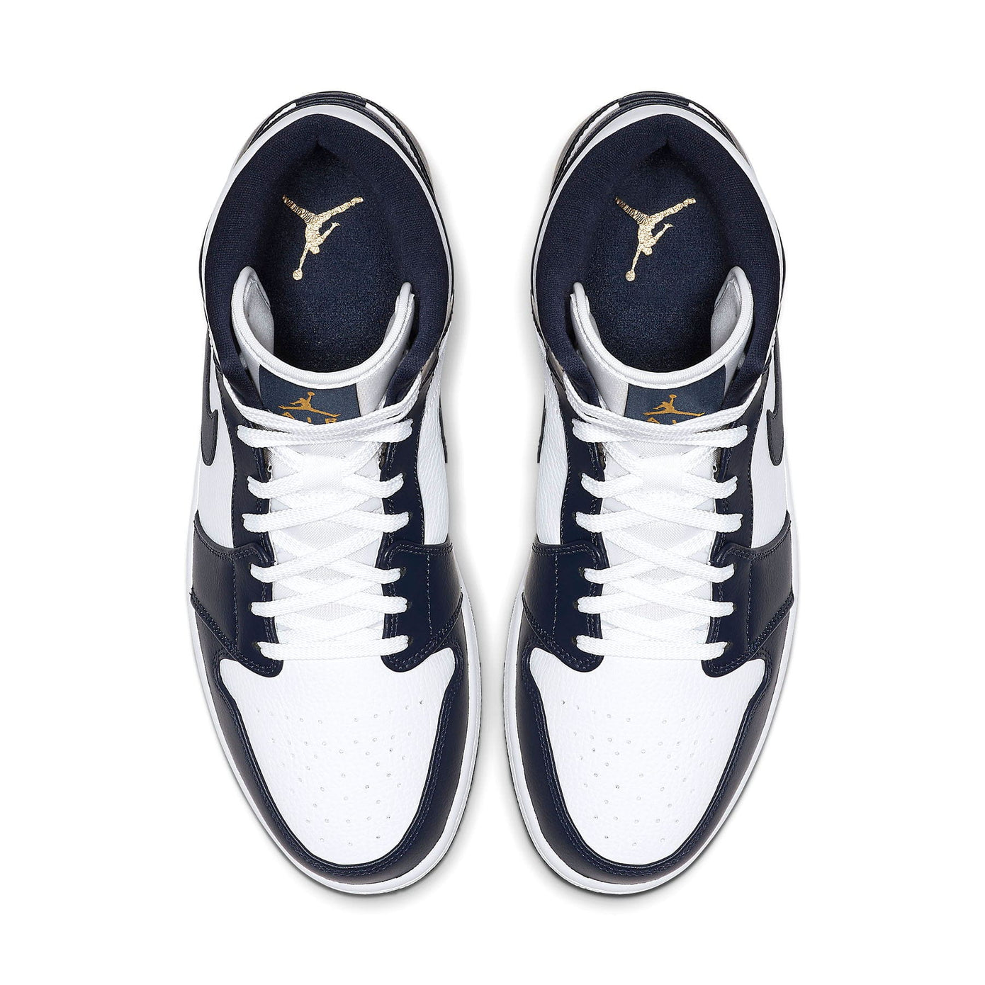 Air Jordan 1 Mid 'Obsidian'- Streetwear Fashion - thesclo.com