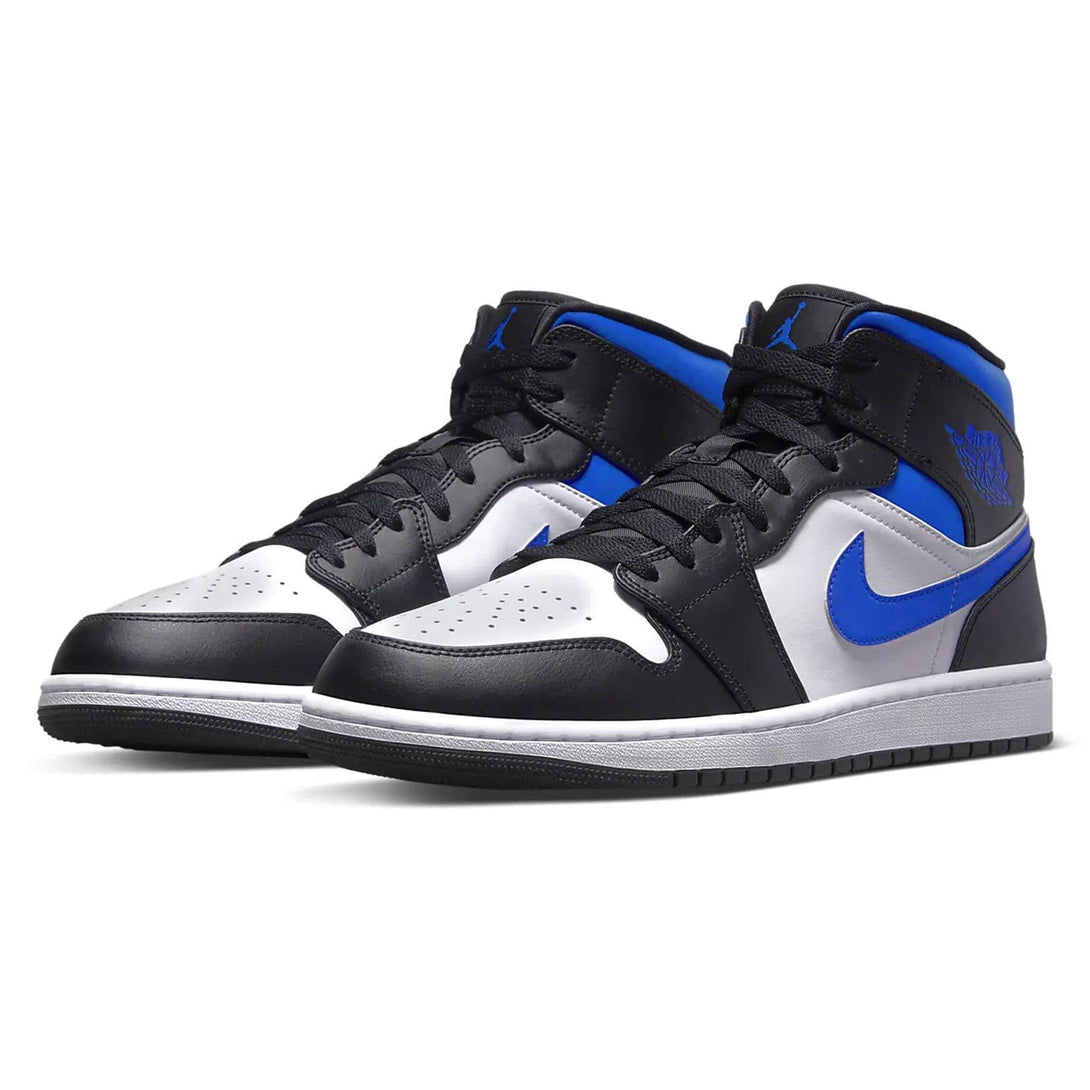 Air Jordan 1 Mid 'Racer Blue'- Streetwear Fashion - thesclo.com