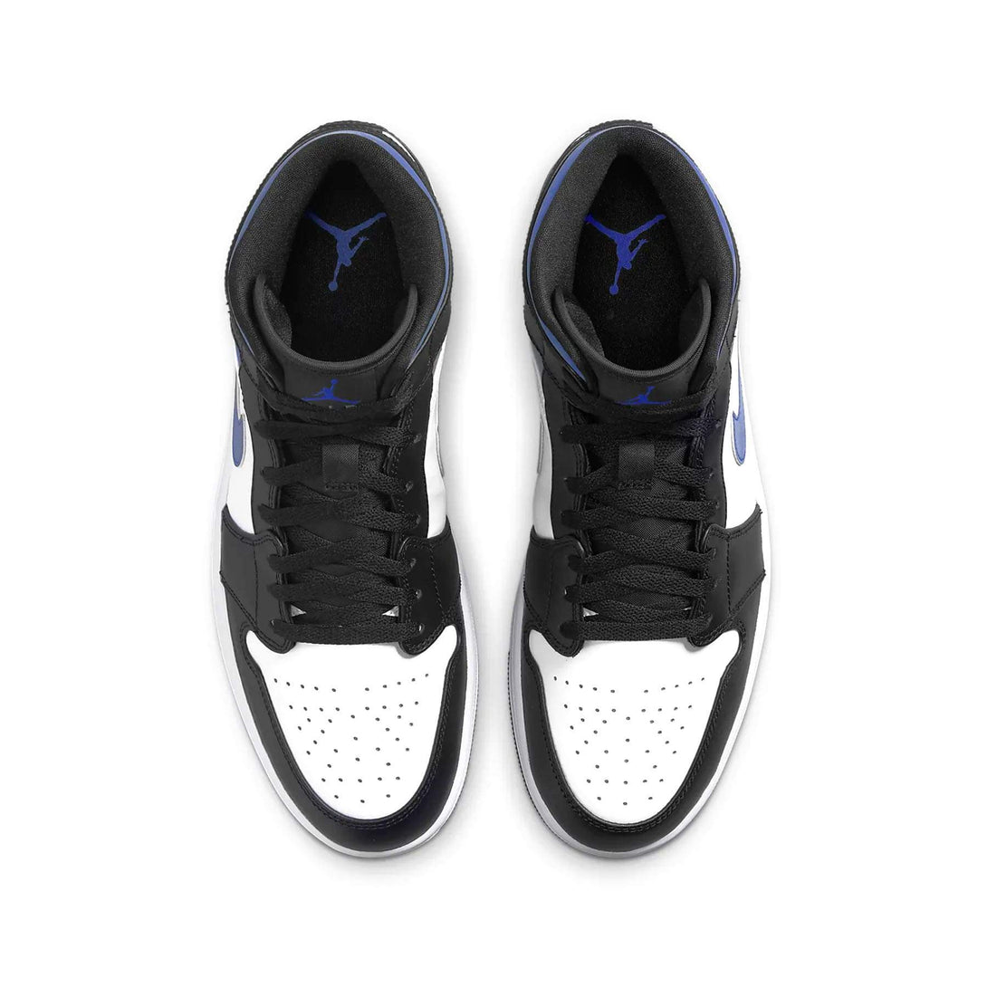 Air Jordan 1 Mid 'Racer Blue'- Streetwear Fashion - thesclo.com