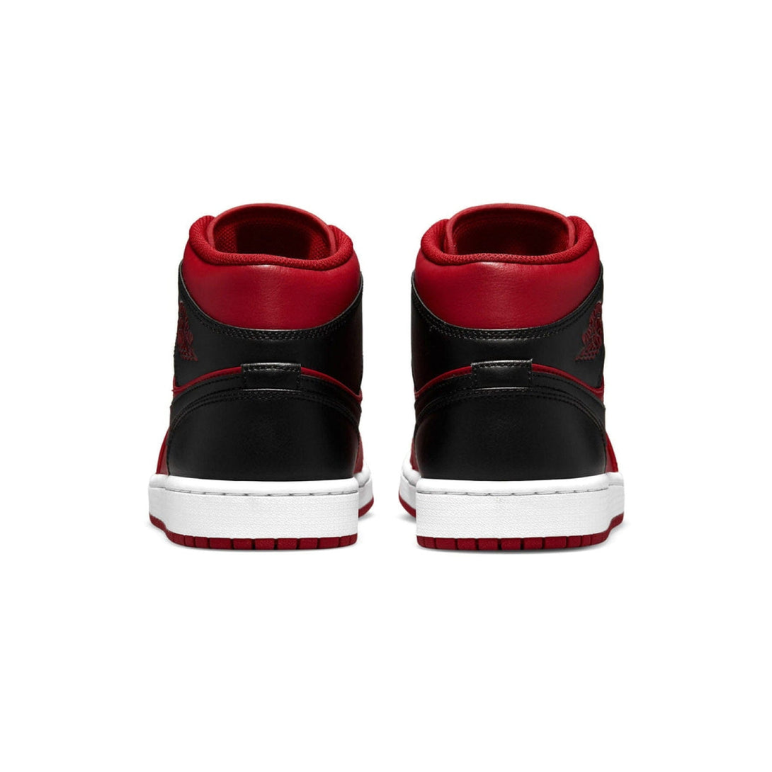 Air Jordan 1 Mid 'Reverse Bred' - Streetwear Fashion - thesclo.com