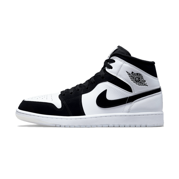 Air Jordan 1 Mid SE GS 'Diamond'- Streetwear Fashion - thesclo.com