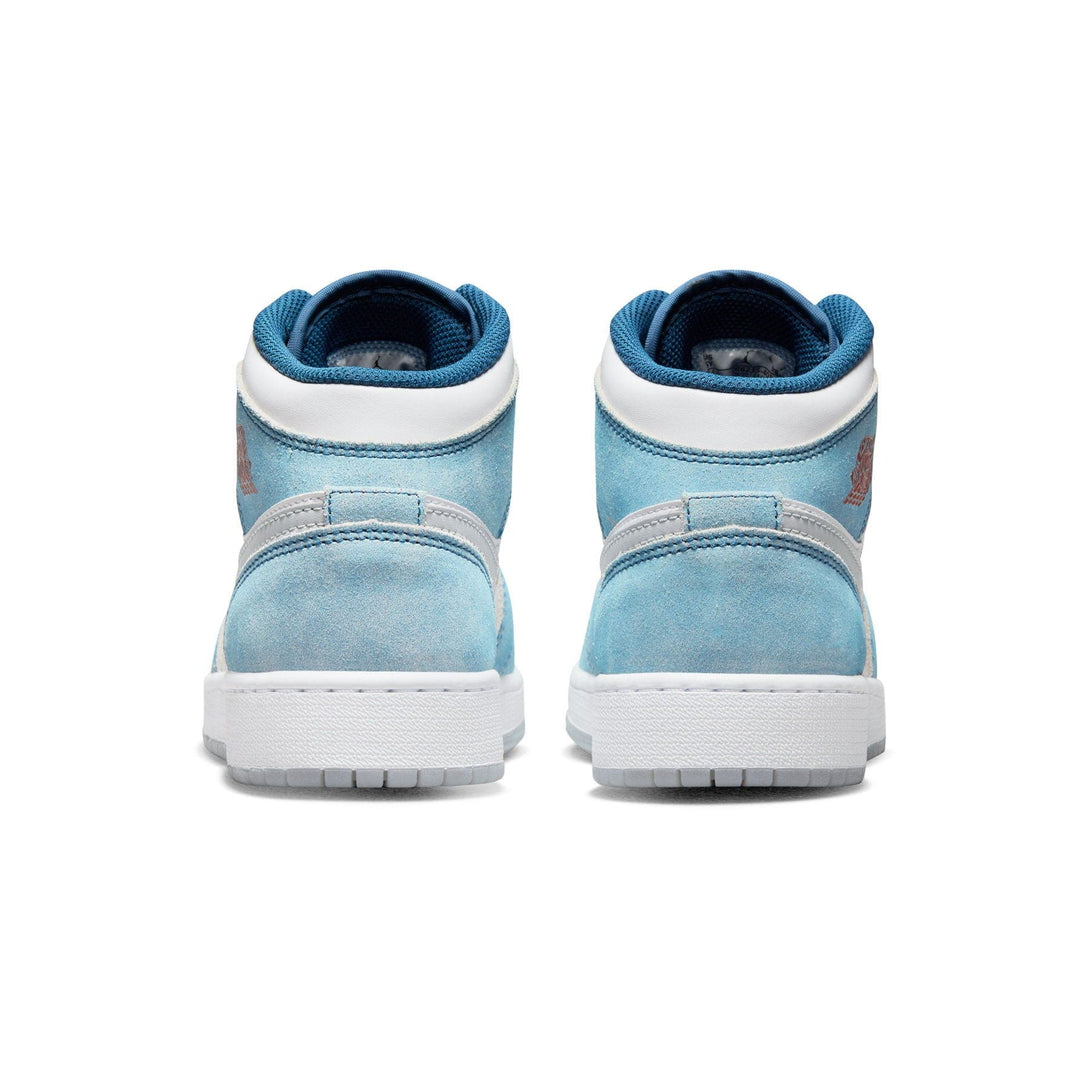 Air Jordan 1 Mid SE GS 'French Blue'- Streetwear Fashion - thesclo.com