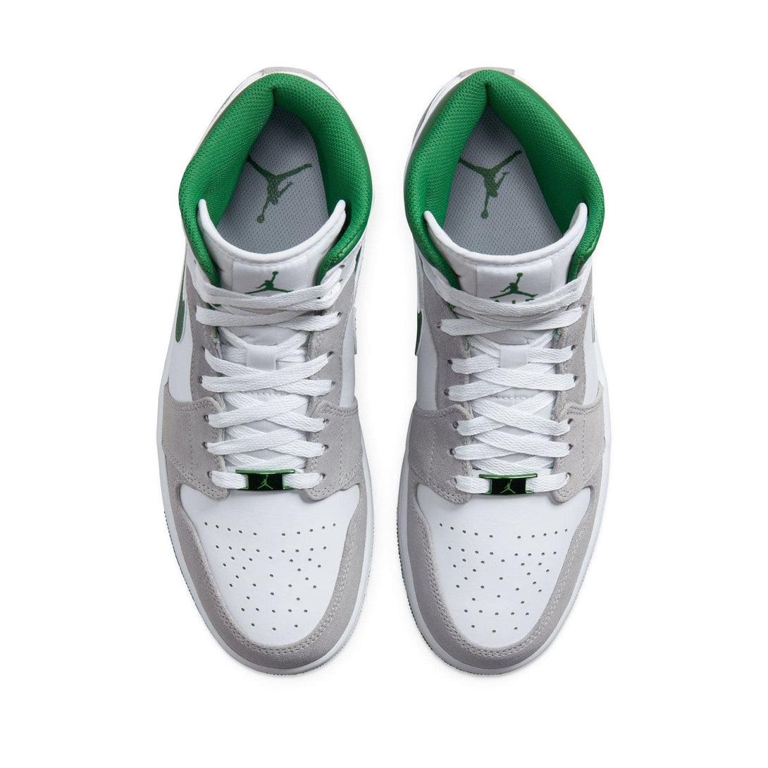 Air Jordan 1 Mid SE 'Grey Pine Green'- Streetwear Fashion - thesclo.com