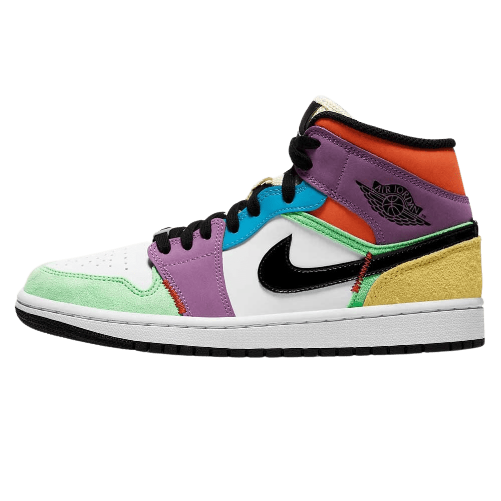 Air Jordan 1 Mid SE Multi-Colour (W)- Streetwear Fashion - thesclo.com