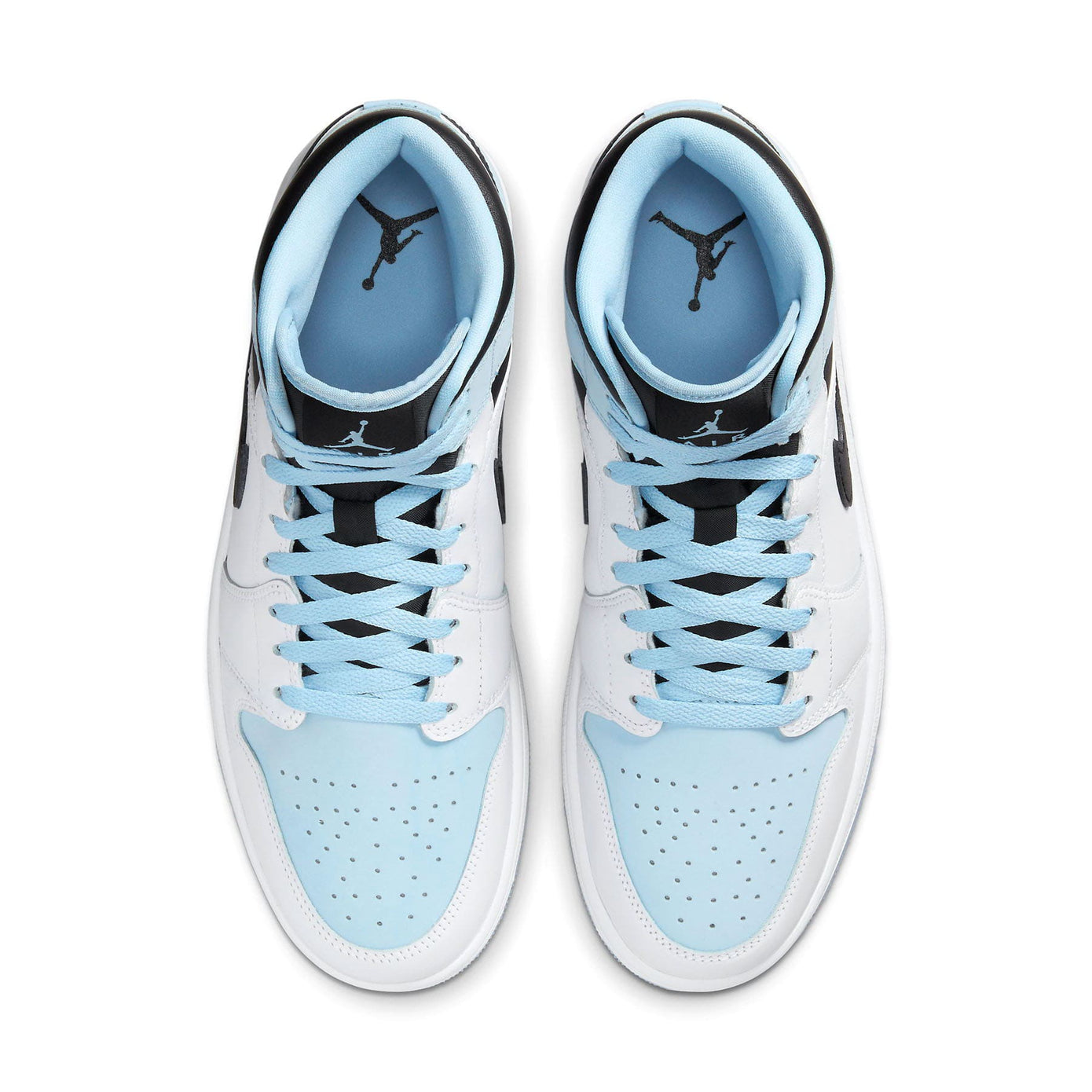 Air Jordan 1 Mid SE 'White Ice Blue'- Streetwear Fashion - thesclo.com