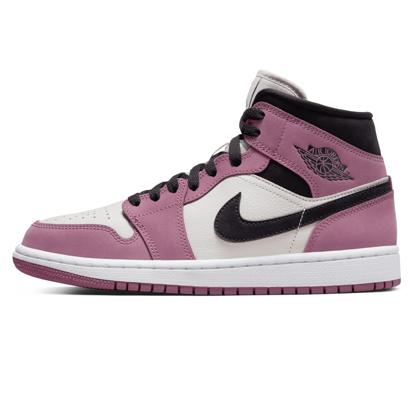 Air Jordan 1 Mid SE Wmns 'Berry Pink'- Streetwear Fashion - thesclo.com