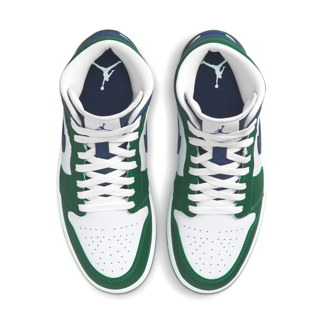 Air Jordan 1 Mid SE Wmns 'Noble Green'- Streetwear Fashion - thesclo.com