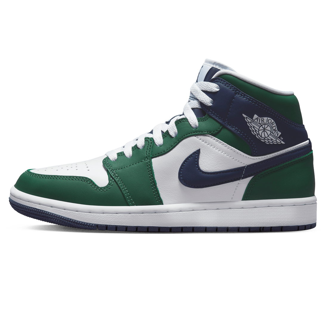 Air Jordan 1 Mid SE Wmns 'Noble Green'- Streetwear Fashion - thesclo.com